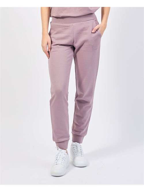 EA7 tracksuit trousers with elastic waist EMPORIO ARMANI EA7 | 6DTP67-TJDOZ1341